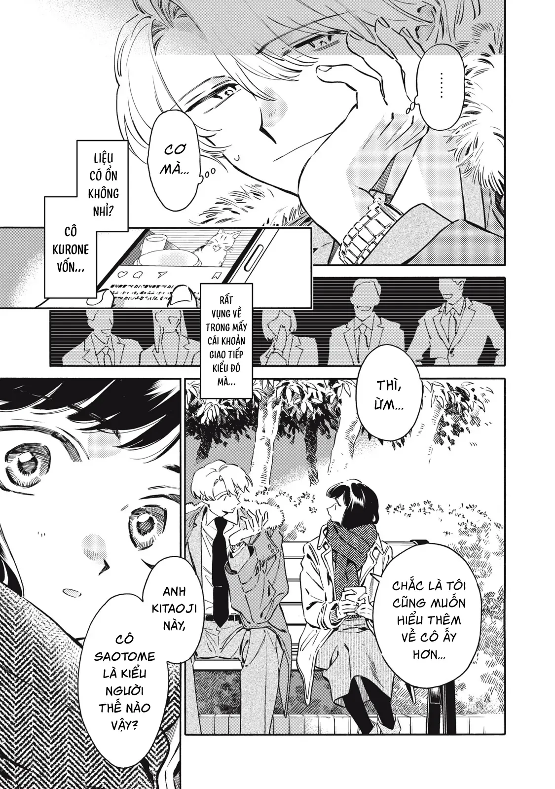 Kurone-San Wa Nyaa To Nakanai Chapter 8 - 9