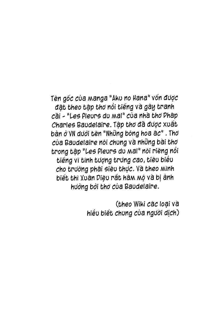 Aku No Hana – Những Bông Hoa Ác Chapter 1 - 2