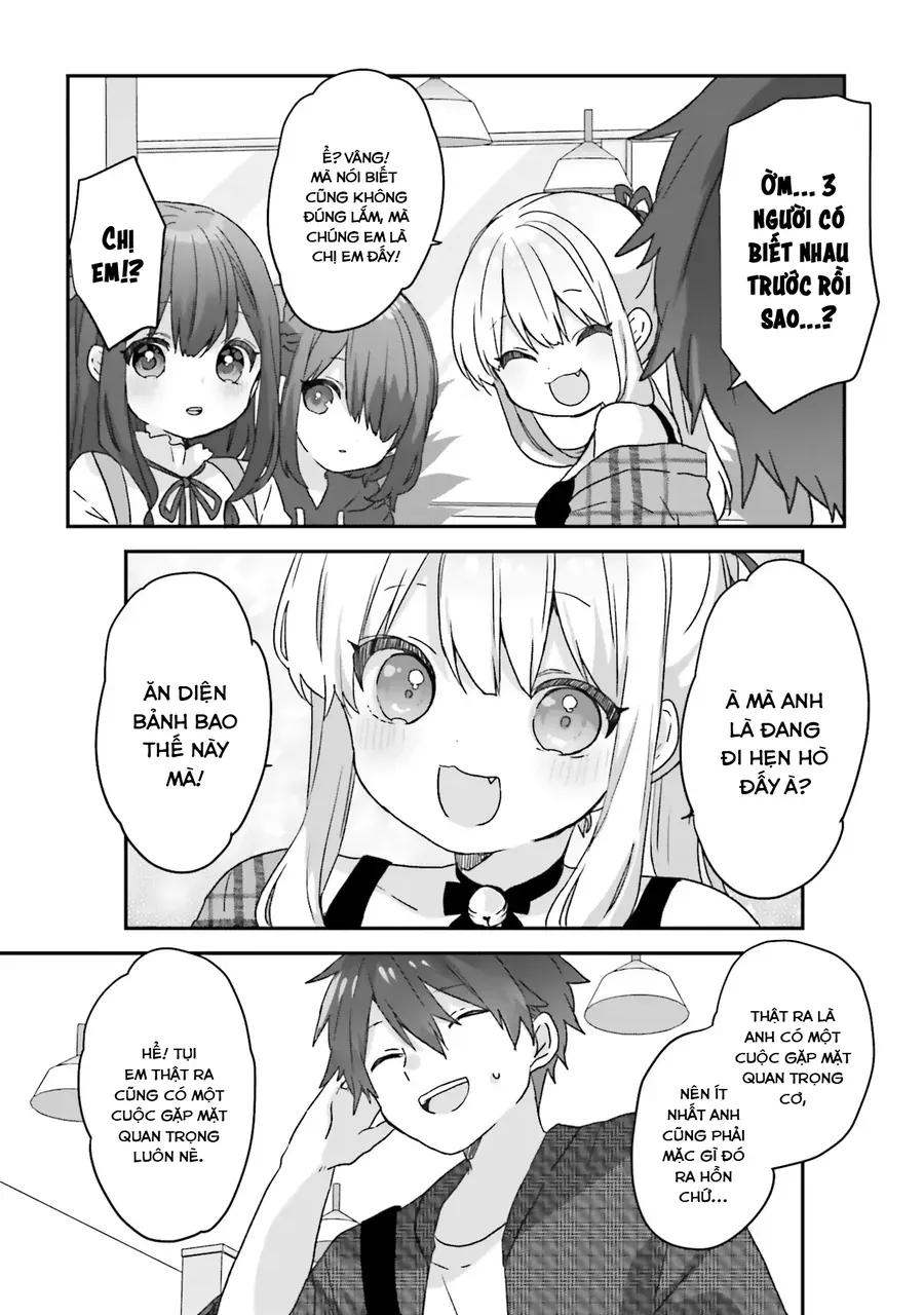 Daigaku Nyuugakuji Kara Uwasa Sareteita Bishoujo San Shimai, Ikiwakareteita Gimai Datta. Chapter 1 - 36