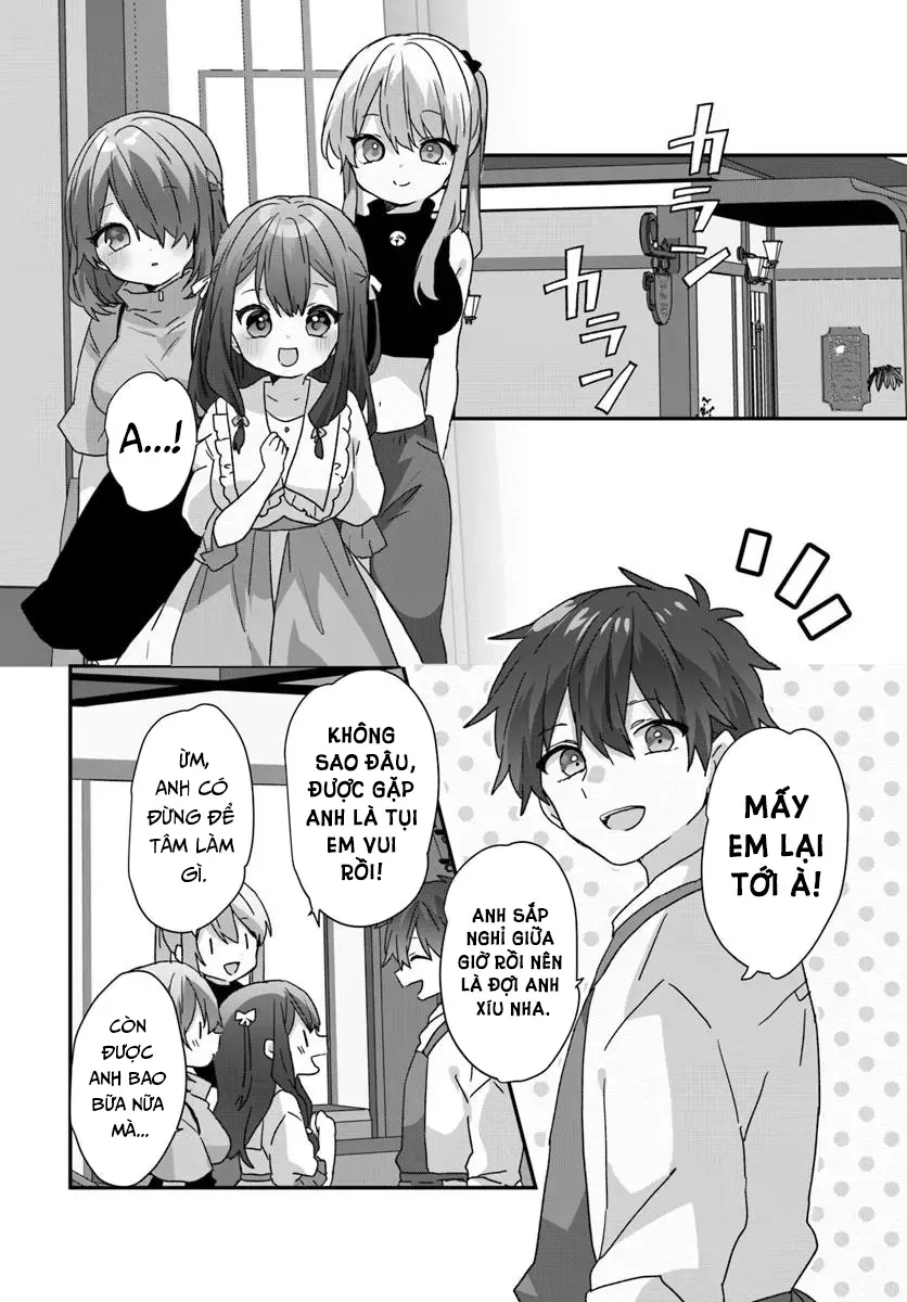 Daigaku Nyuugakuji Kara Uwasa Sareteita Bishoujo San Shimai, Ikiwakareteita Gimai Datta. Chapter 10 - 11