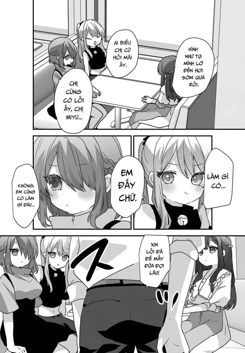 Daigaku Nyuugakuji Kara Uwasa Sareteita Bishoujo San Shimai, Ikiwakareteita Gimai Datta. Chapter 10 - 13