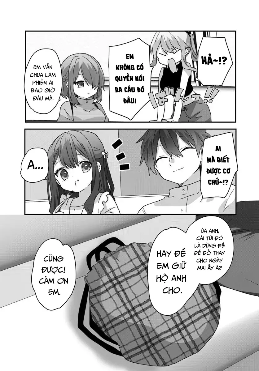 Daigaku Nyuugakuji Kara Uwasa Sareteita Bishoujo San Shimai, Ikiwakareteita Gimai Datta. Chapter 10 - 15