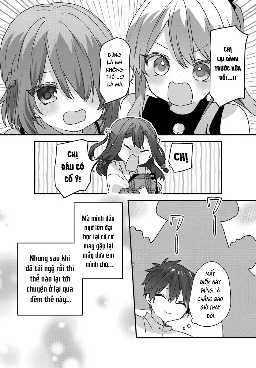Daigaku Nyuugakuji Kara Uwasa Sareteita Bishoujo San Shimai, Ikiwakareteita Gimai Datta. Chapter 10 - 17