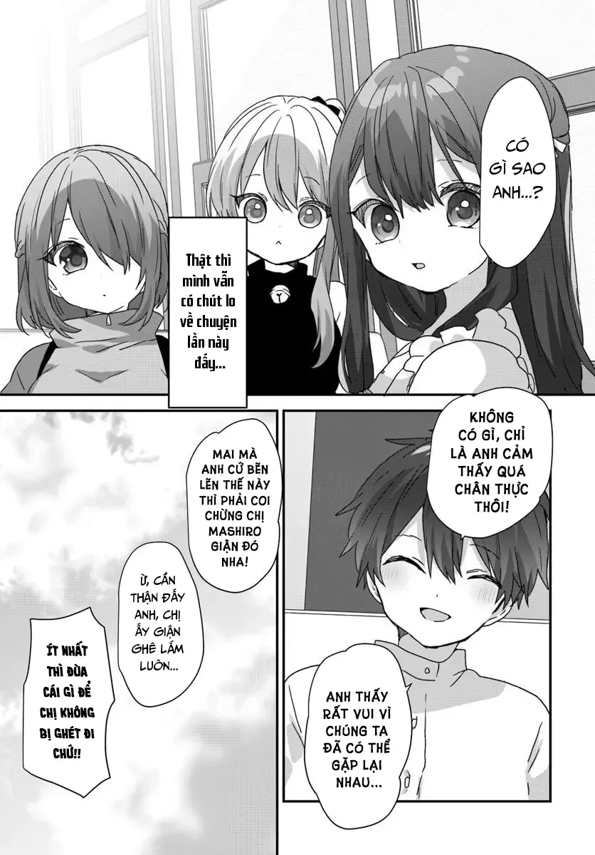 Daigaku Nyuugakuji Kara Uwasa Sareteita Bishoujo San Shimai, Ikiwakareteita Gimai Datta. Chapter 10 - 18