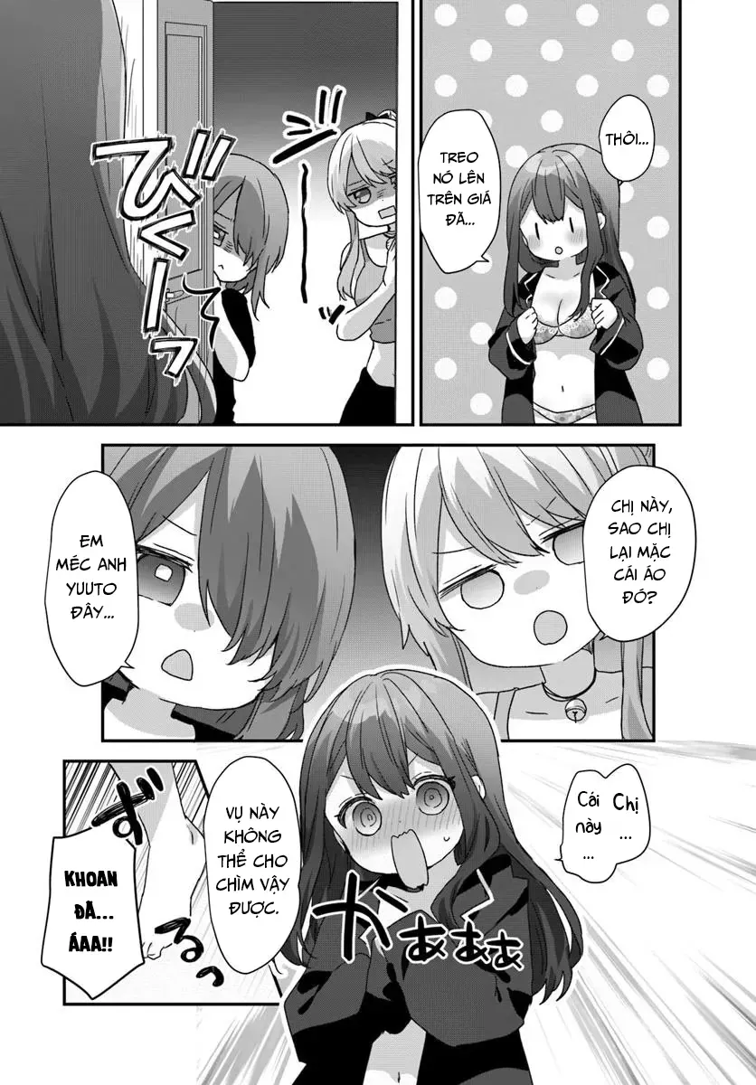 Daigaku Nyuugakuji Kara Uwasa Sareteita Bishoujo San Shimai, Ikiwakareteita Gimai Datta. Chapter 10 - 27
