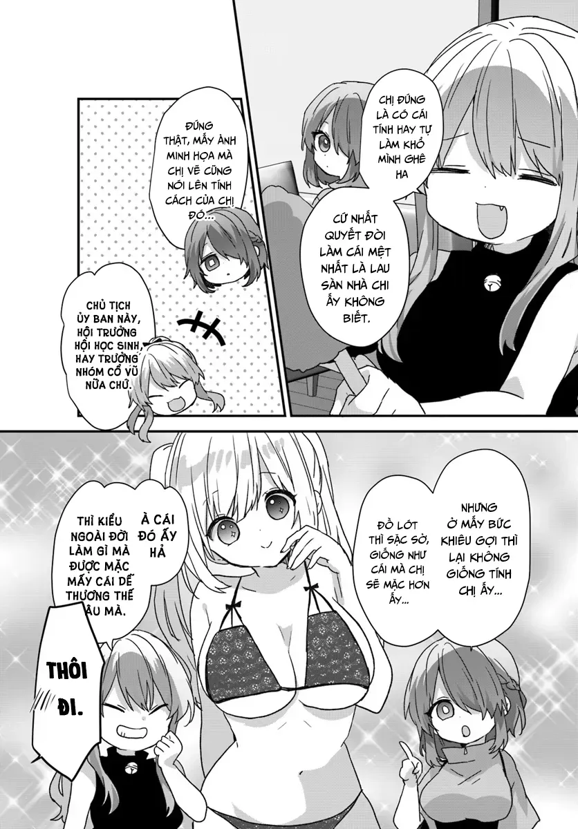 Daigaku Nyuugakuji Kara Uwasa Sareteita Bishoujo San Shimai, Ikiwakareteita Gimai Datta. Chapter 10 - 4