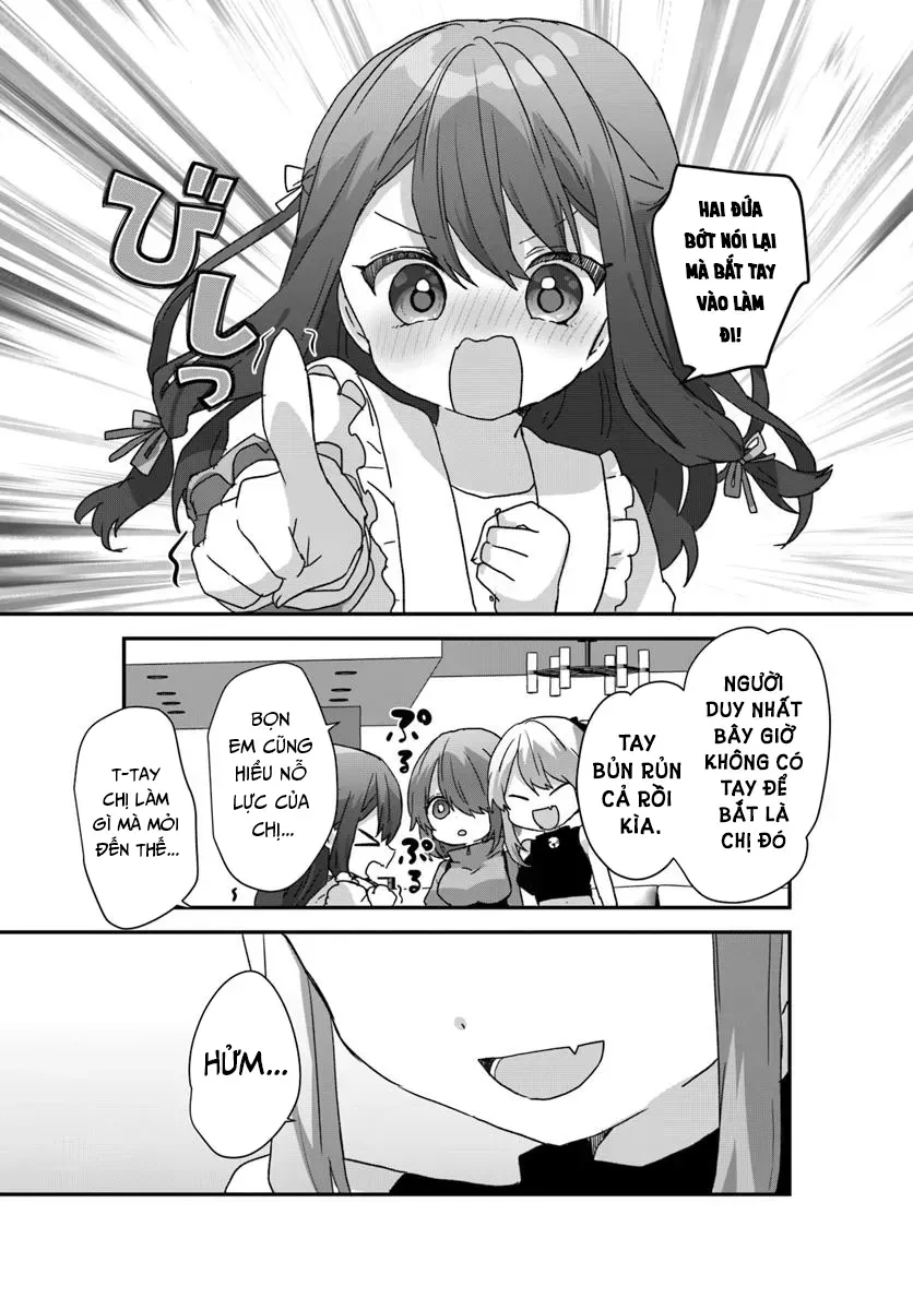Daigaku Nyuugakuji Kara Uwasa Sareteita Bishoujo San Shimai, Ikiwakareteita Gimai Datta. Chapter 10 - 5