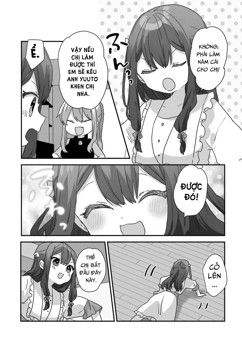 Daigaku Nyuugakuji Kara Uwasa Sareteita Bishoujo San Shimai, Ikiwakareteita Gimai Datta. Chapter 10 - 7