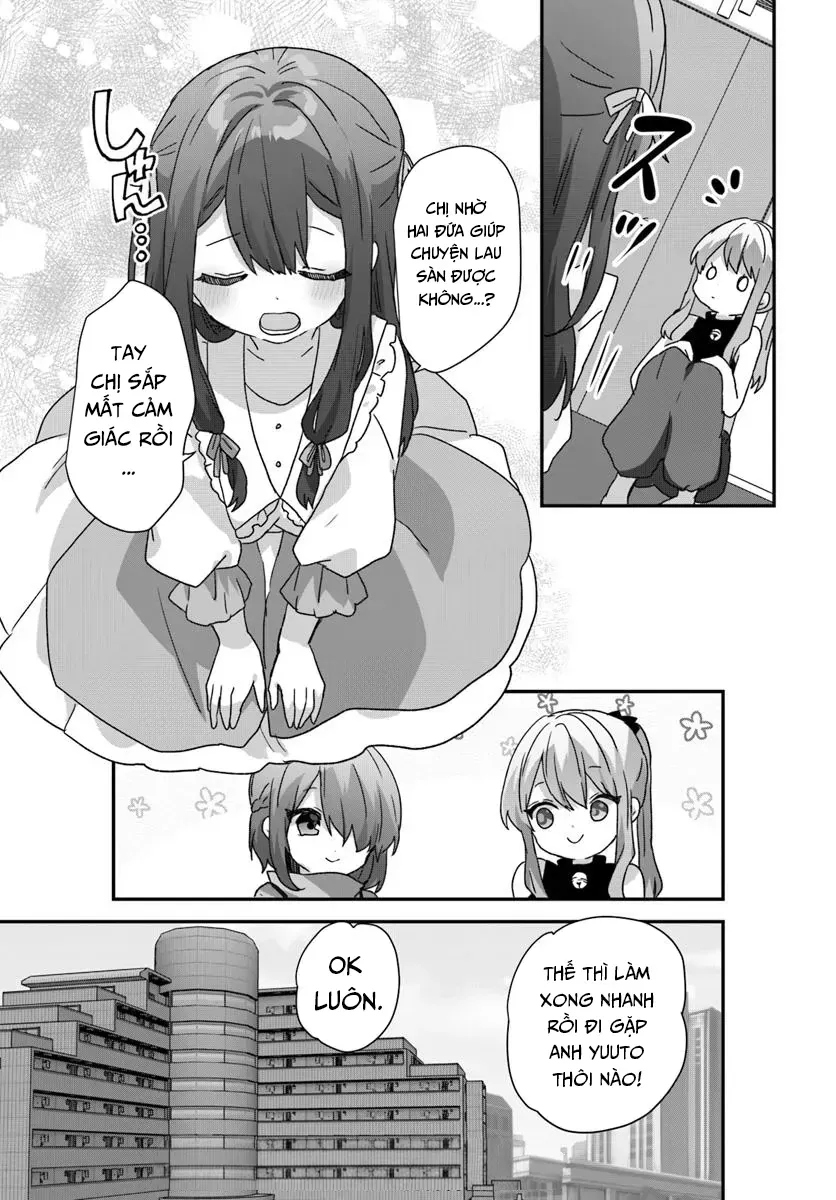 Daigaku Nyuugakuji Kara Uwasa Sareteita Bishoujo San Shimai, Ikiwakareteita Gimai Datta. Chapter 10 - 10