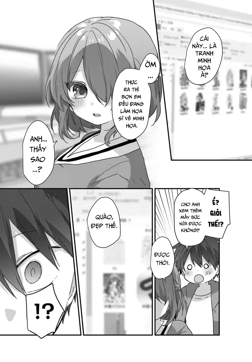Daigaku Nyuugakuji Kara Uwasa Sareteita Bishoujo San Shimai, Ikiwakareteita Gimai Datta. Chapter 11 - 14