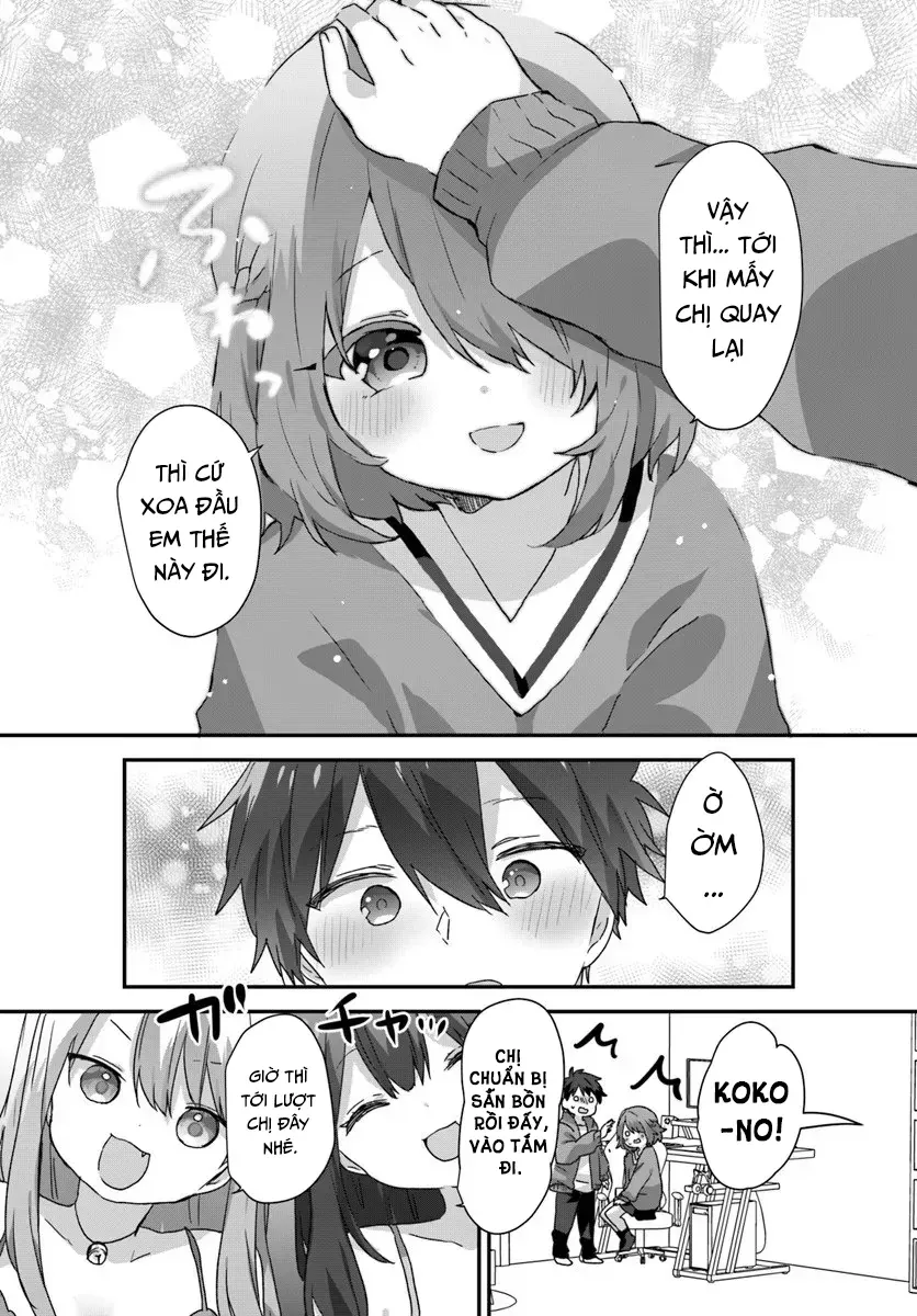 Daigaku Nyuugakuji Kara Uwasa Sareteita Bishoujo San Shimai, Ikiwakareteita Gimai Datta. Chapter 11 - 18