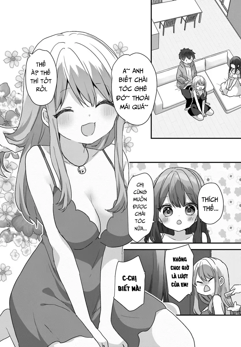 Daigaku Nyuugakuji Kara Uwasa Sareteita Bishoujo San Shimai, Ikiwakareteita Gimai Datta. Chapter 11 - 19