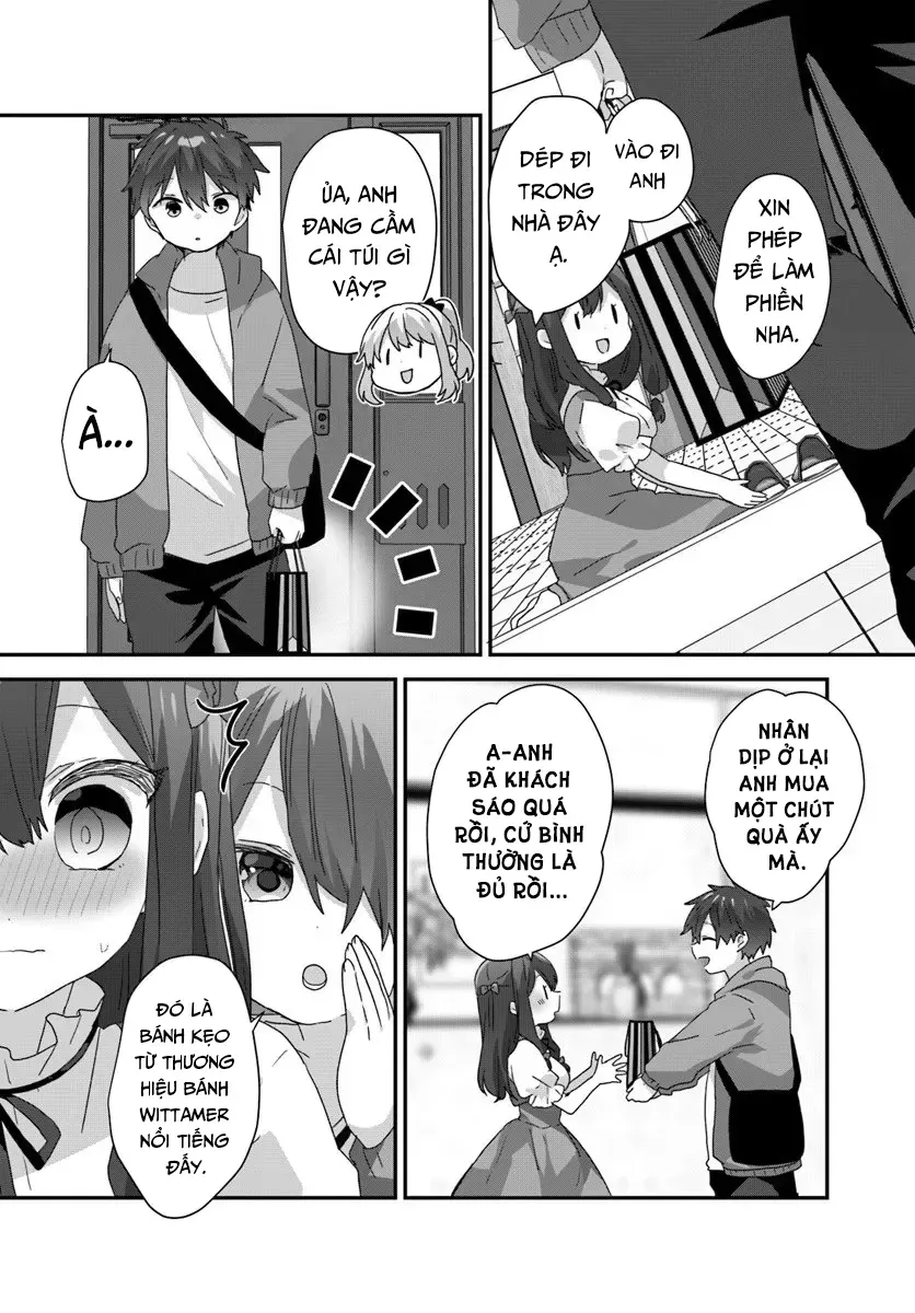 Daigaku Nyuugakuji Kara Uwasa Sareteita Bishoujo San Shimai, Ikiwakareteita Gimai Datta. Chapter 11 - 4