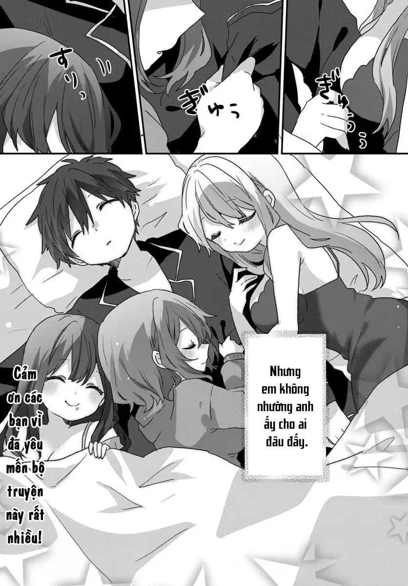 Daigaku Nyuugakuji Kara Uwasa Sareteita Bishoujo San Shimai, Ikiwakareteita Gimai Datta. Chapter 11 - 32