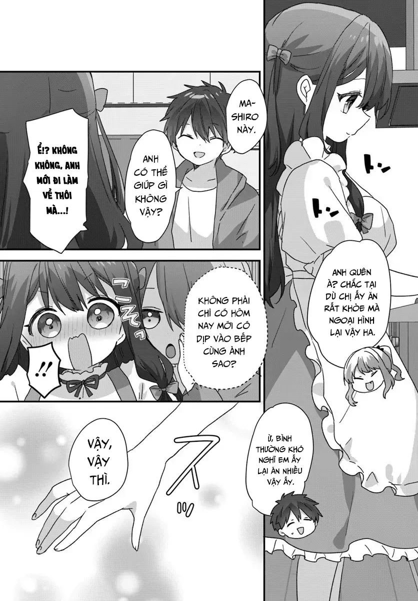 Daigaku Nyuugakuji Kara Uwasa Sareteita Bishoujo San Shimai, Ikiwakareteita Gimai Datta. Chapter 11 - 7