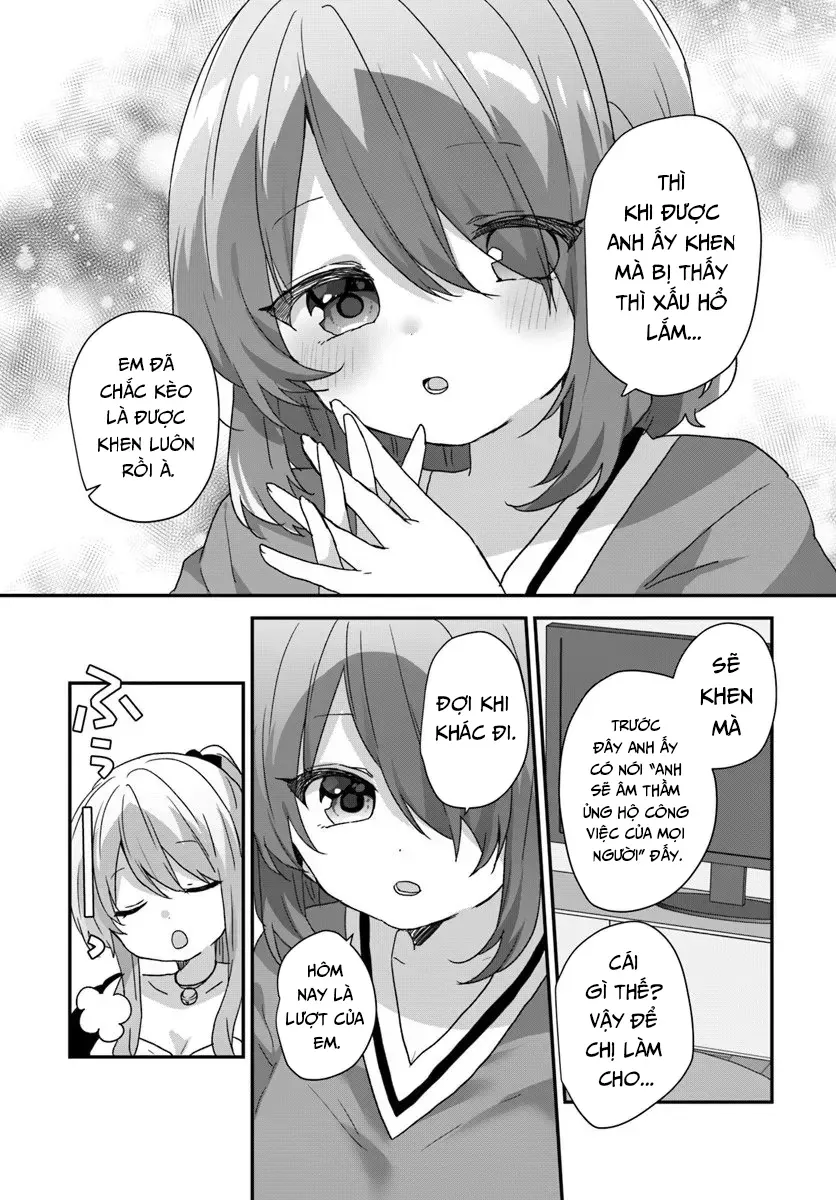 Daigaku Nyuugakuji Kara Uwasa Sareteita Bishoujo San Shimai, Ikiwakareteita Gimai Datta. Chapter 11 - 10