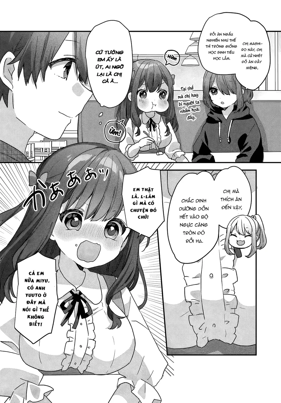 Daigaku Nyuugakuji Kara Uwasa Sareteita Bishoujo San Shimai, Ikiwakareteita Gimai Datta. Chapter 2 - 7