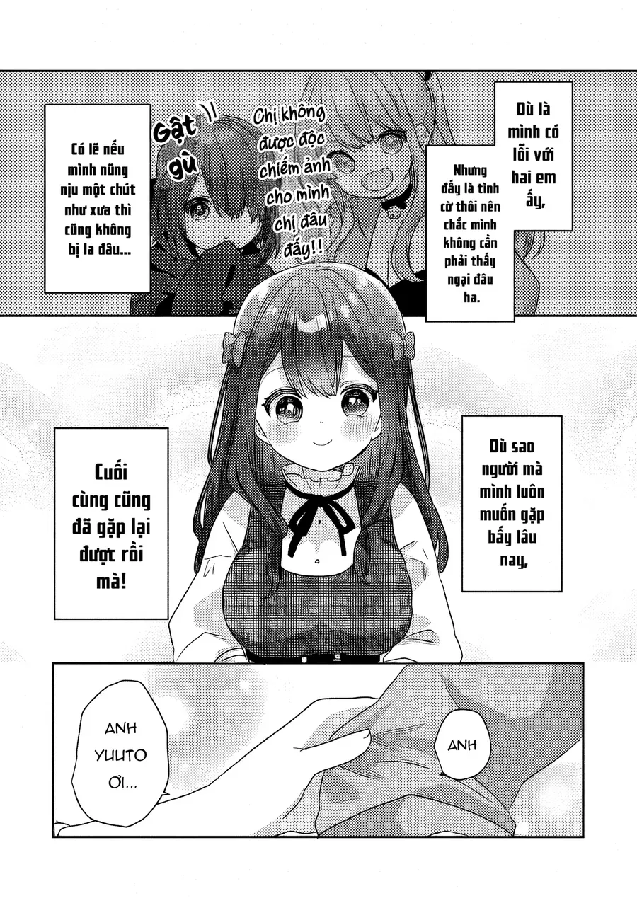 Daigaku Nyuugakuji Kara Uwasa Sareteita Bishoujo San Shimai, Ikiwakareteita Gimai Datta. Chapter 3 - 17