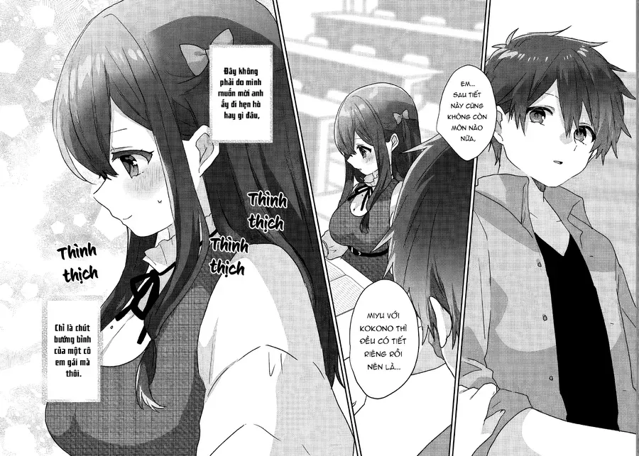 Daigaku Nyuugakuji Kara Uwasa Sareteita Bishoujo San Shimai, Ikiwakareteita Gimai Datta. Chapter 3 - 18