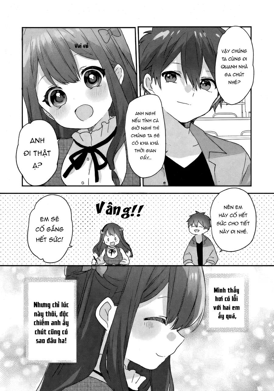 Daigaku Nyuugakuji Kara Uwasa Sareteita Bishoujo San Shimai, Ikiwakareteita Gimai Datta. Chapter 3 - 19