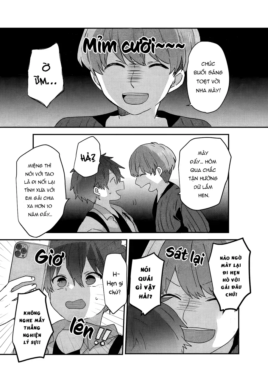Daigaku Nyuugakuji Kara Uwasa Sareteita Bishoujo San Shimai, Ikiwakareteita Gimai Datta. Chapter 3 - 4