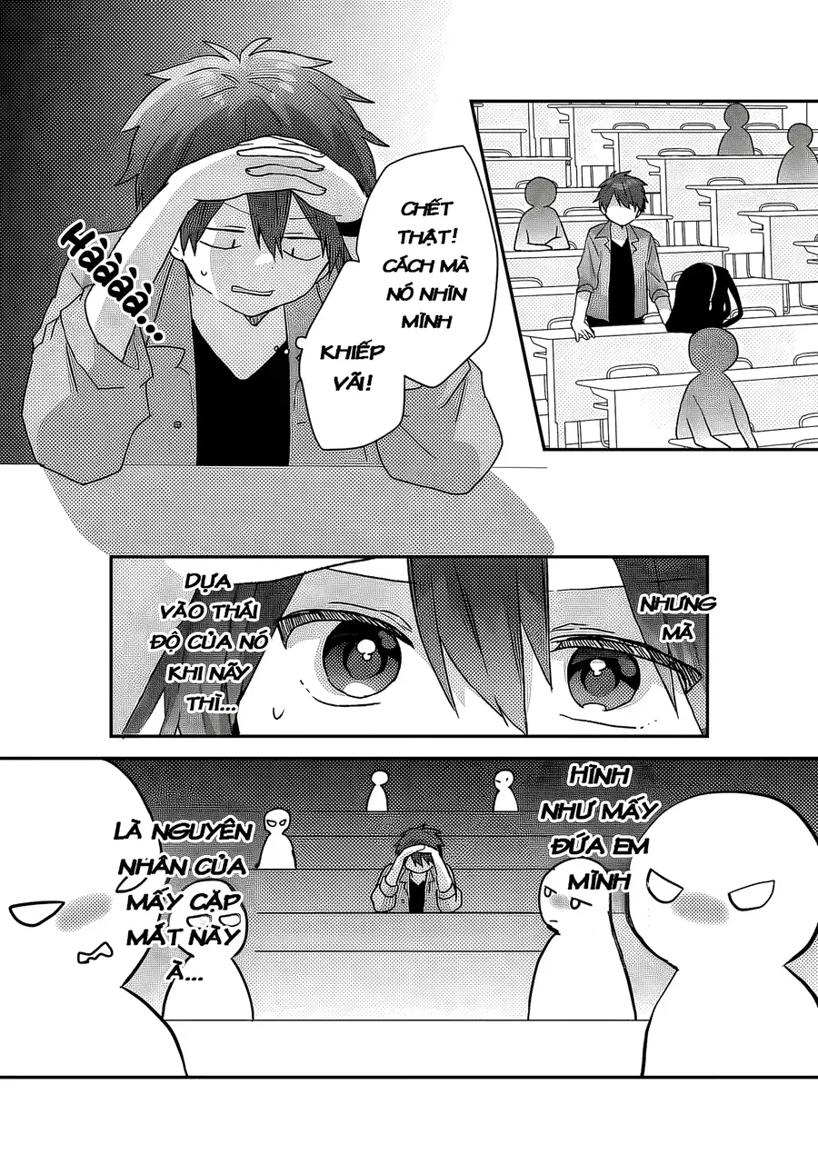 Daigaku Nyuugakuji Kara Uwasa Sareteita Bishoujo San Shimai, Ikiwakareteita Gimai Datta. Chapter 3 - 6