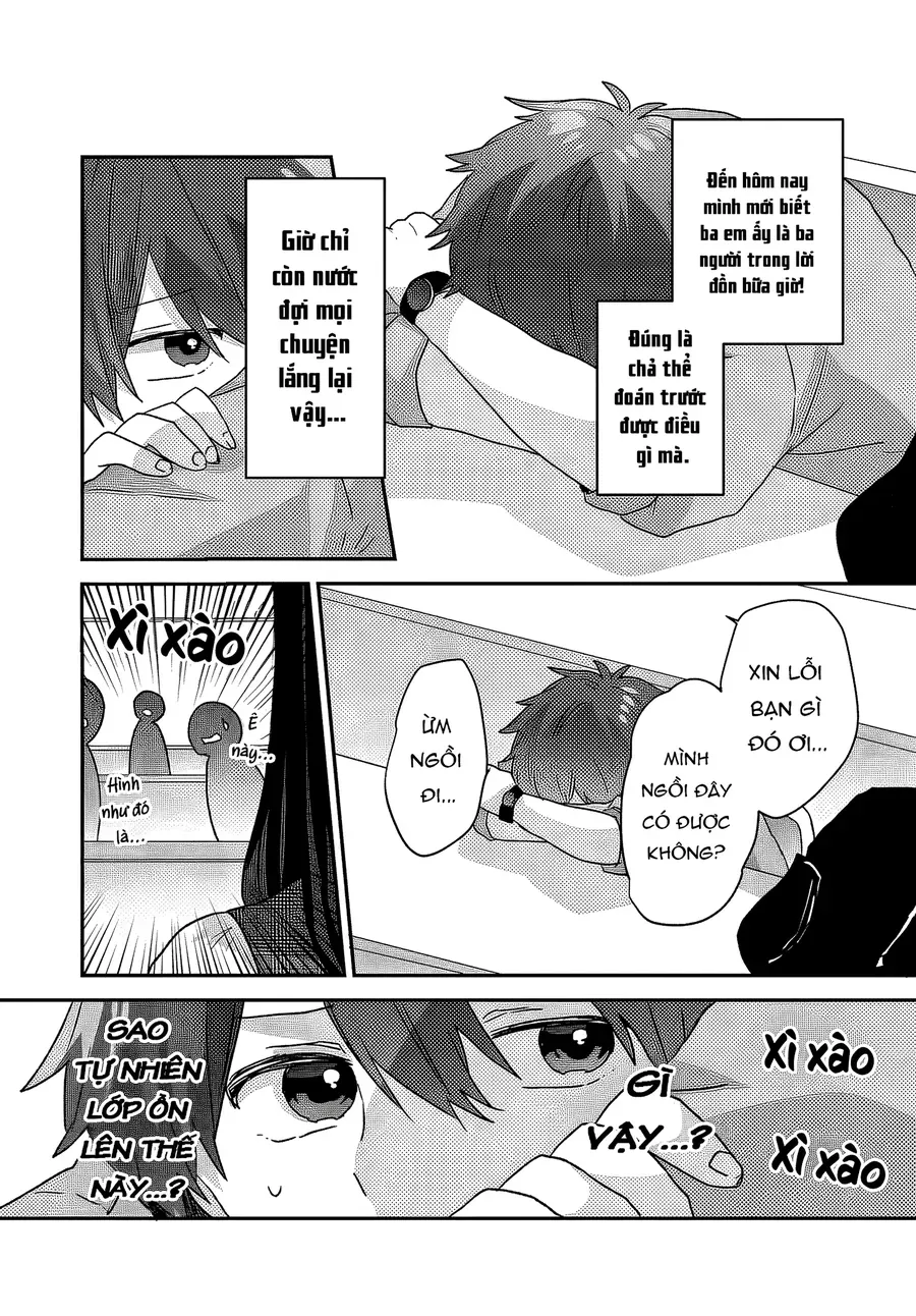 Daigaku Nyuugakuji Kara Uwasa Sareteita Bishoujo San Shimai, Ikiwakareteita Gimai Datta. Chapter 3 - 7