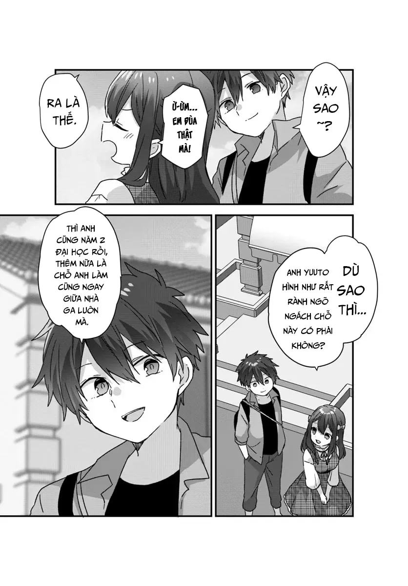 Daigaku Nyuugakuji Kara Uwasa Sareteita Bishoujo San Shimai, Ikiwakareteita Gimai Datta. Chapter 4 - 14