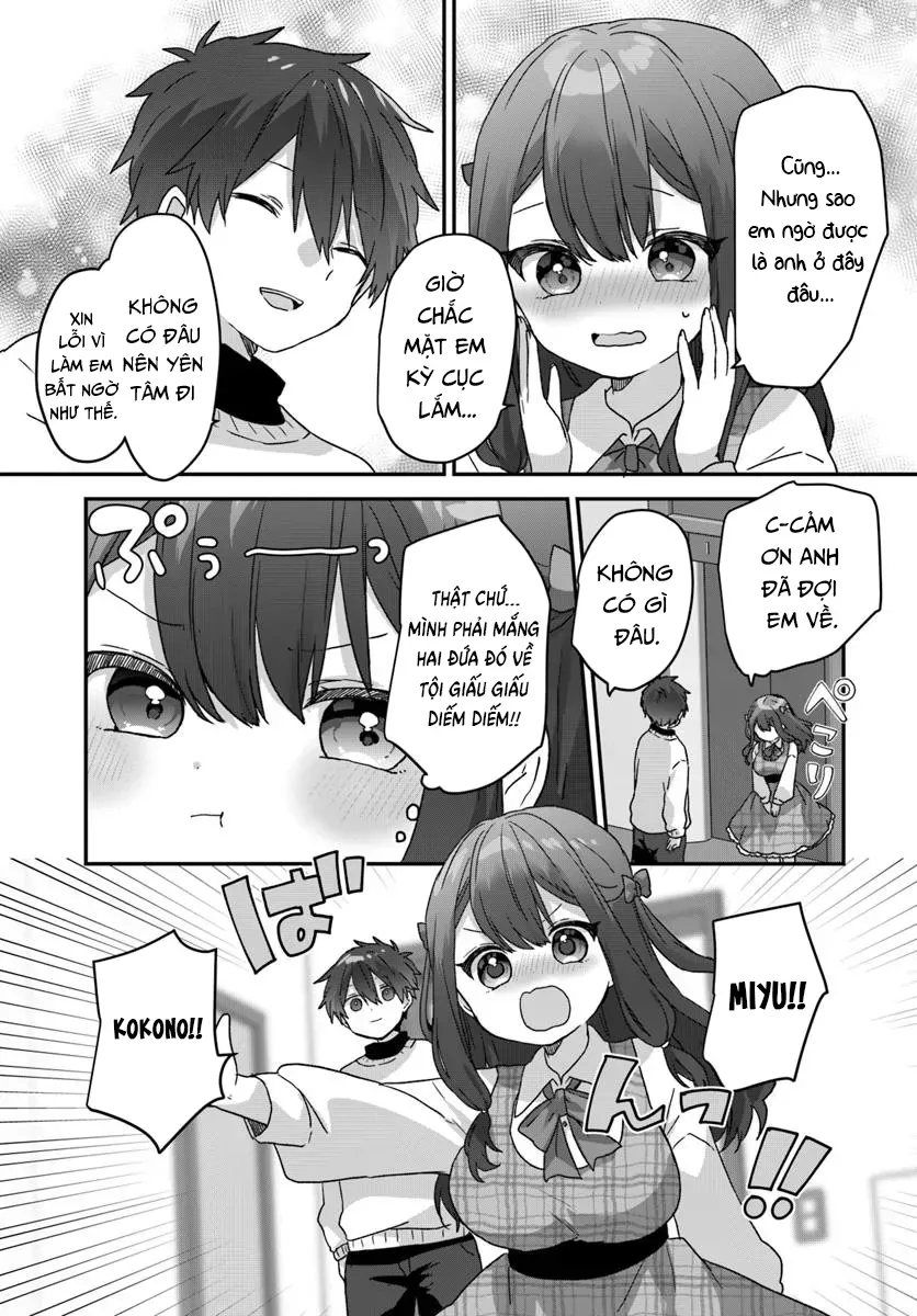 Daigaku Nyuugakuji Kara Uwasa Sareteita Bishoujo San Shimai, Ikiwakareteita Gimai Datta. Chapter 7 - 15