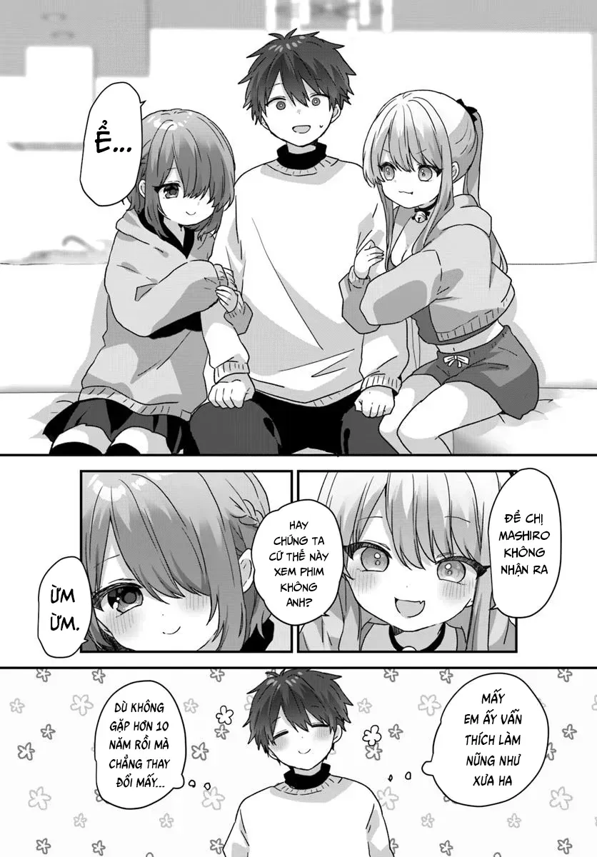 Daigaku Nyuugakuji Kara Uwasa Sareteita Bishoujo San Shimai, Ikiwakareteita Gimai Datta. Chapter 7 - 20