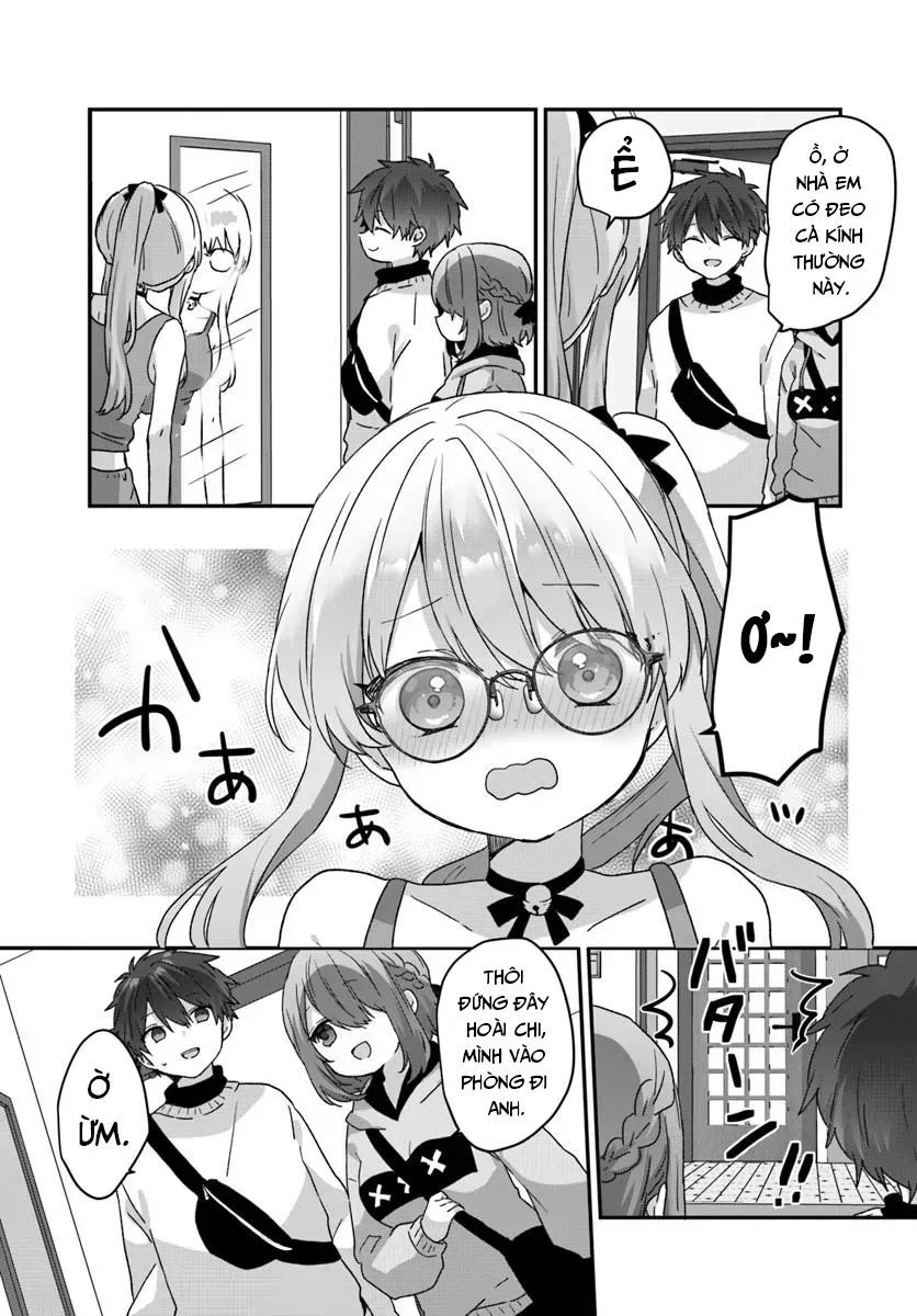 Daigaku Nyuugakuji Kara Uwasa Sareteita Bishoujo San Shimai, Ikiwakareteita Gimai Datta. Chapter 7 - 3