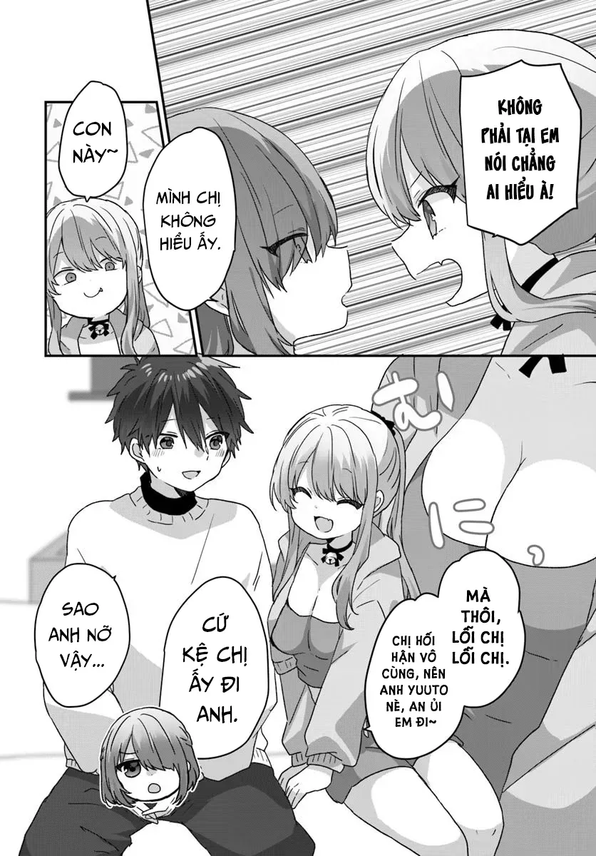 Daigaku Nyuugakuji Kara Uwasa Sareteita Bishoujo San Shimai, Ikiwakareteita Gimai Datta. Chapter 7 - 5