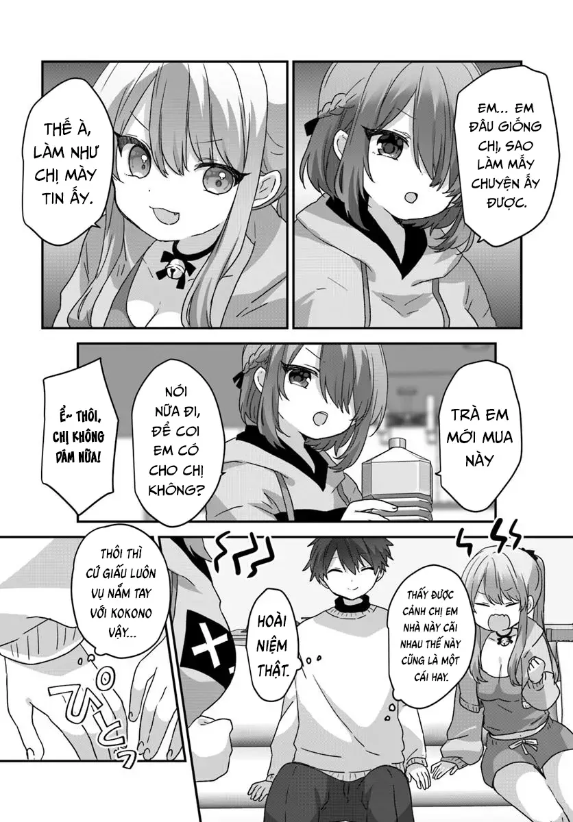 Daigaku Nyuugakuji Kara Uwasa Sareteita Bishoujo San Shimai, Ikiwakareteita Gimai Datta. Chapter 7 - 7