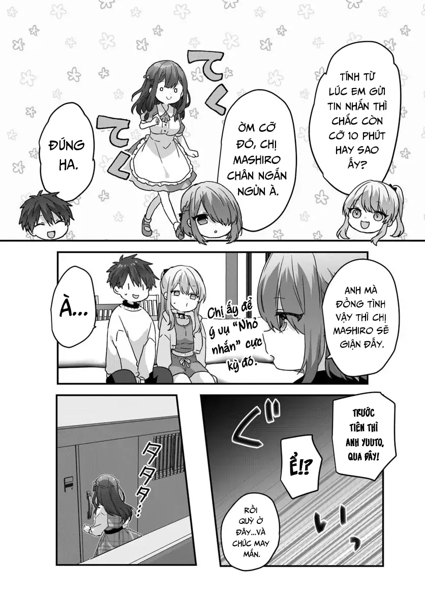 Daigaku Nyuugakuji Kara Uwasa Sareteita Bishoujo San Shimai, Ikiwakareteita Gimai Datta. Chapter 7 - 10