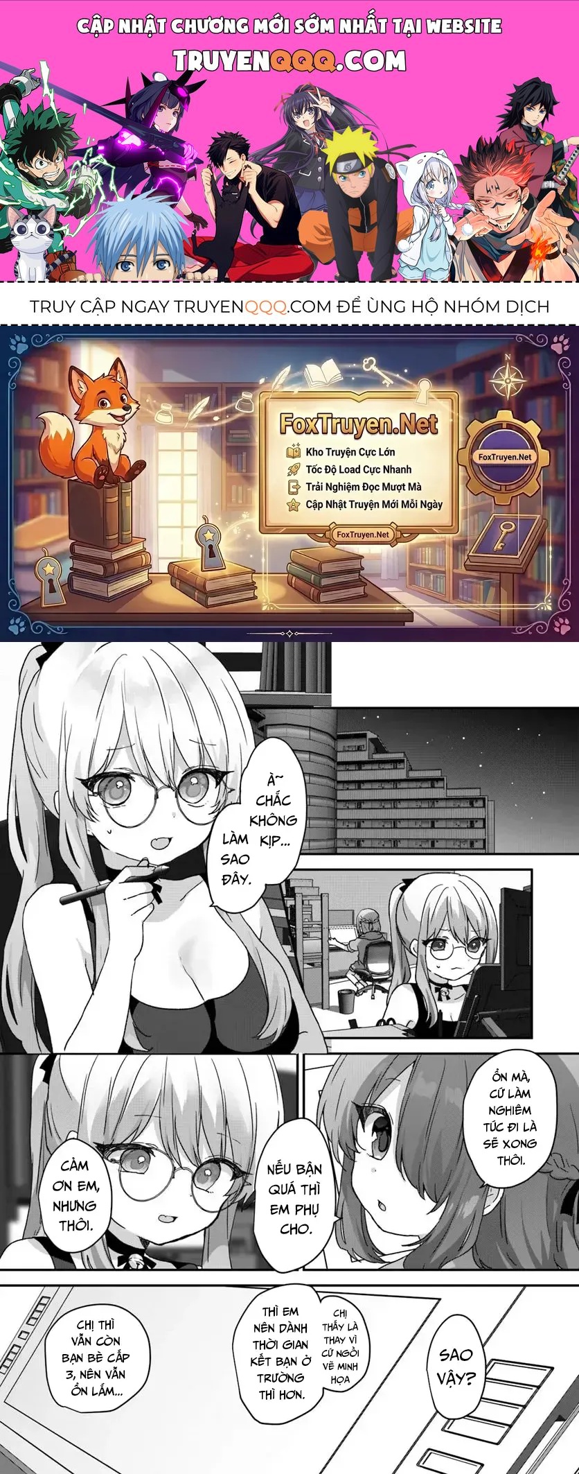 Daigaku Nyuugakuji Kara Uwasa Sareteita Bishoujo San Shimai, Ikiwakareteita Gimai Datta. Chapter 8 - 1