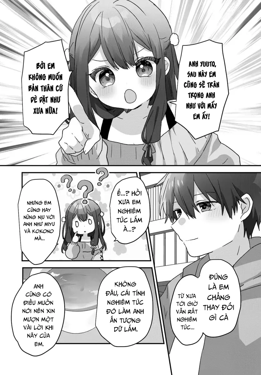 Daigaku Nyuugakuji Kara Uwasa Sareteita Bishoujo San Shimai, Ikiwakareteita Gimai Datta. Chapter 8 - 24