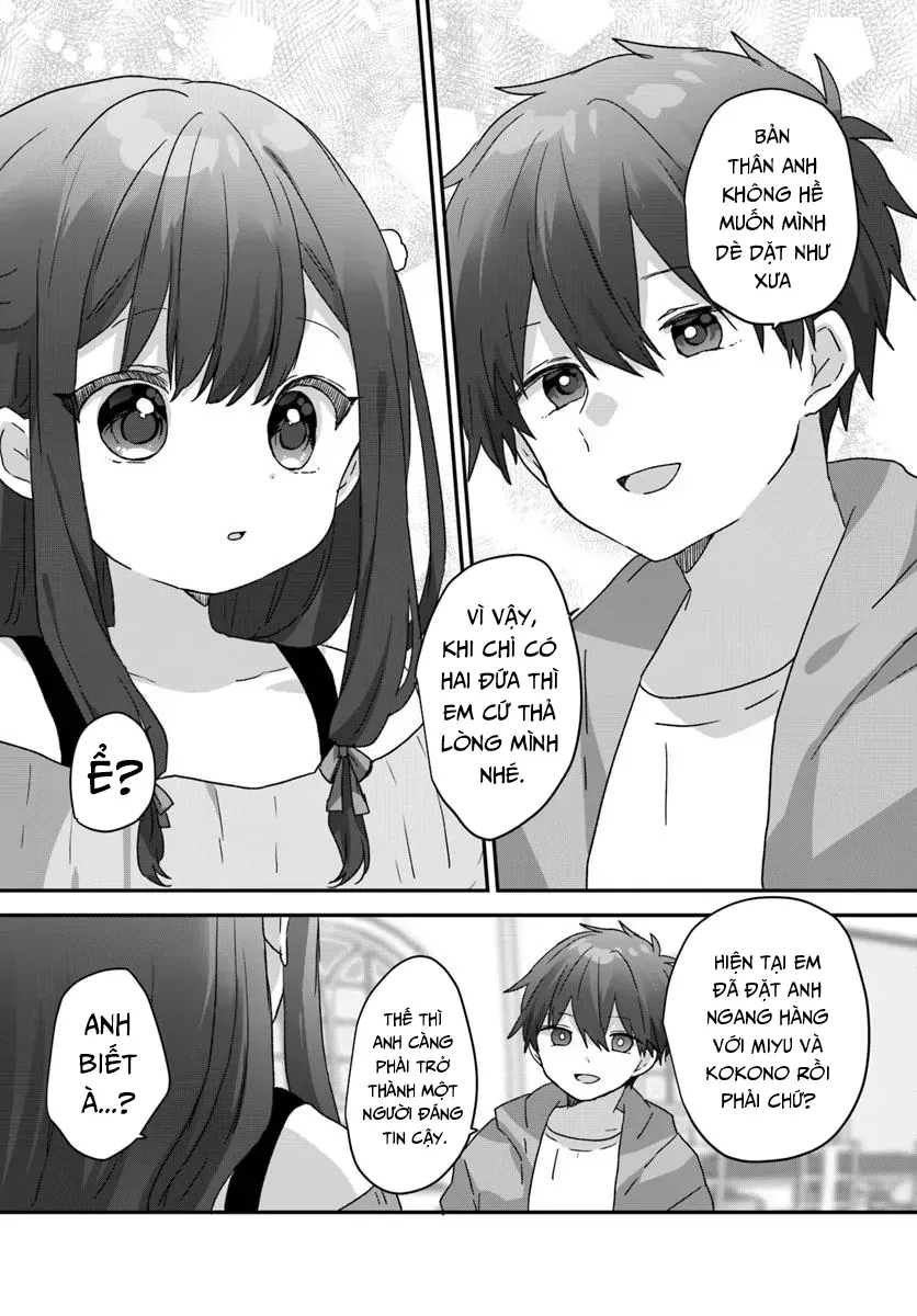 Daigaku Nyuugakuji Kara Uwasa Sareteita Bishoujo San Shimai, Ikiwakareteita Gimai Datta. Chapter 8 - 25