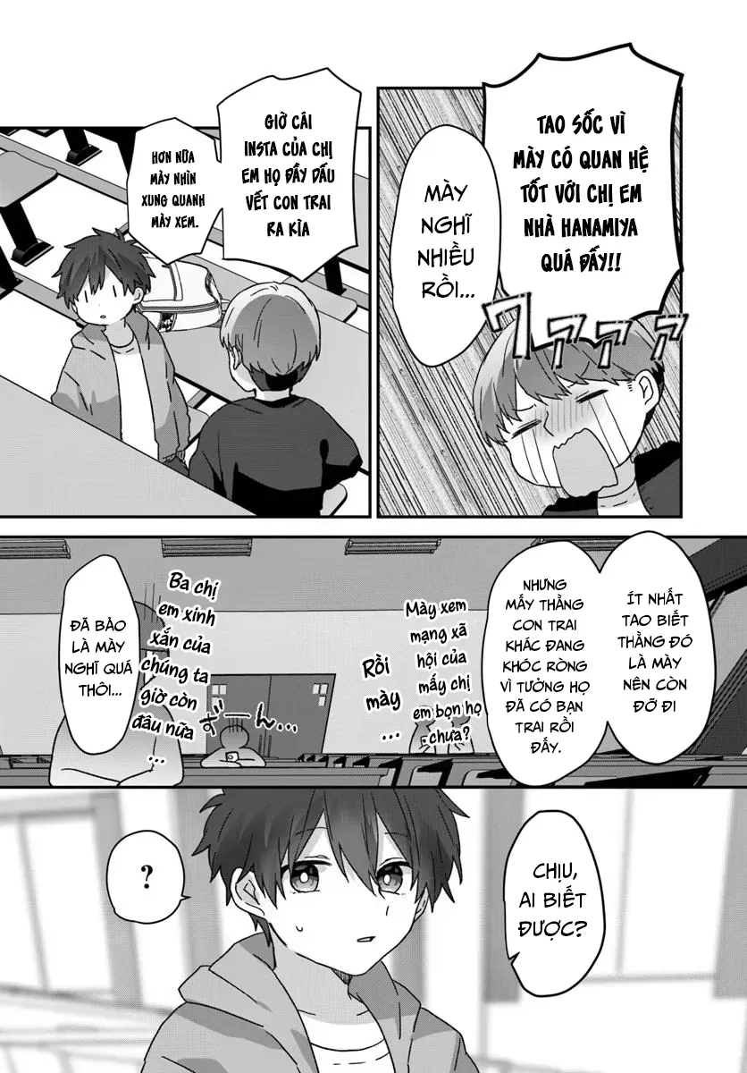 Daigaku Nyuugakuji Kara Uwasa Sareteita Bishoujo San Shimai, Ikiwakareteita Gimai Datta. Chapter 8 - 6