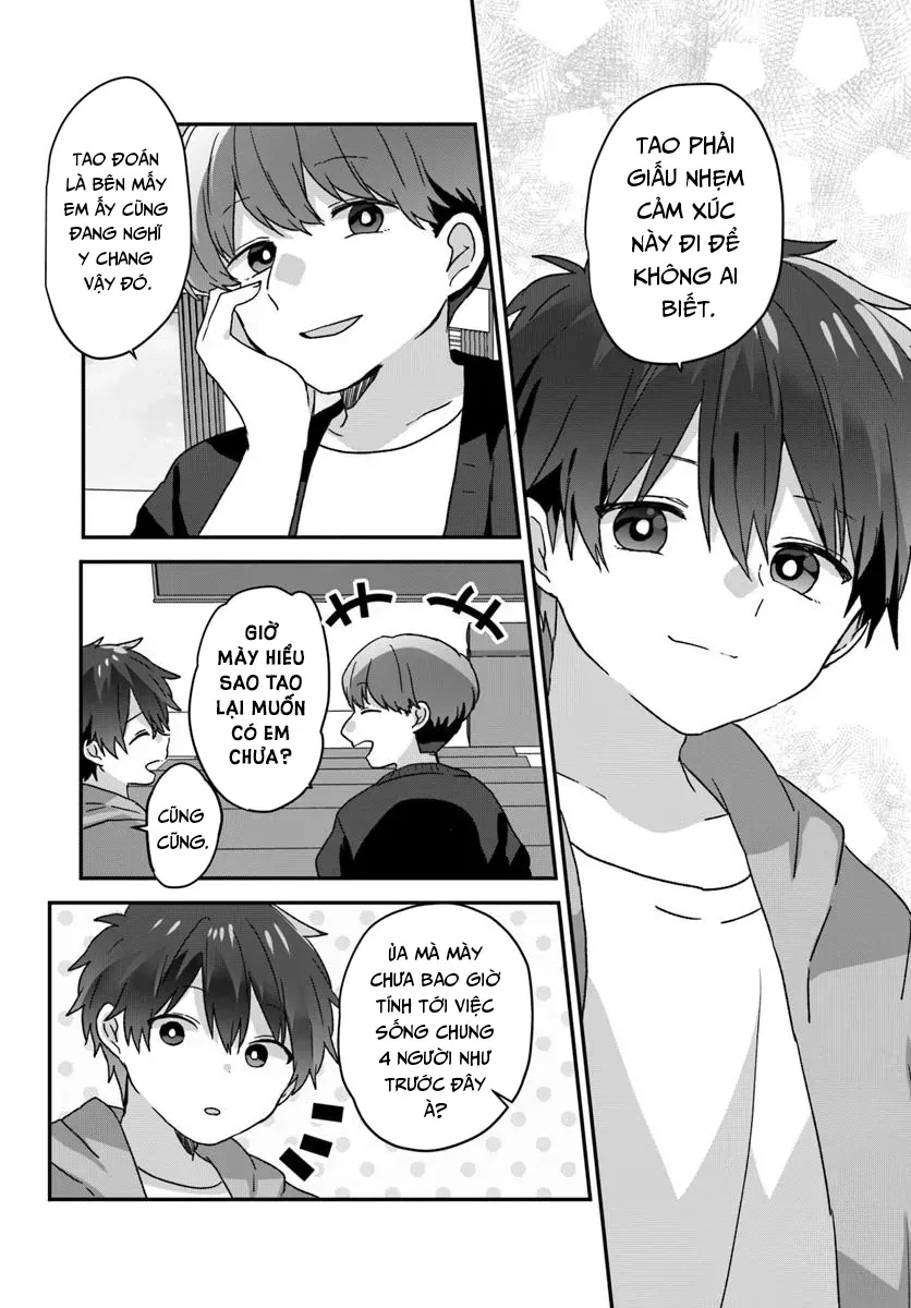 Daigaku Nyuugakuji Kara Uwasa Sareteita Bishoujo San Shimai, Ikiwakareteita Gimai Datta. Chapter 8 - 10