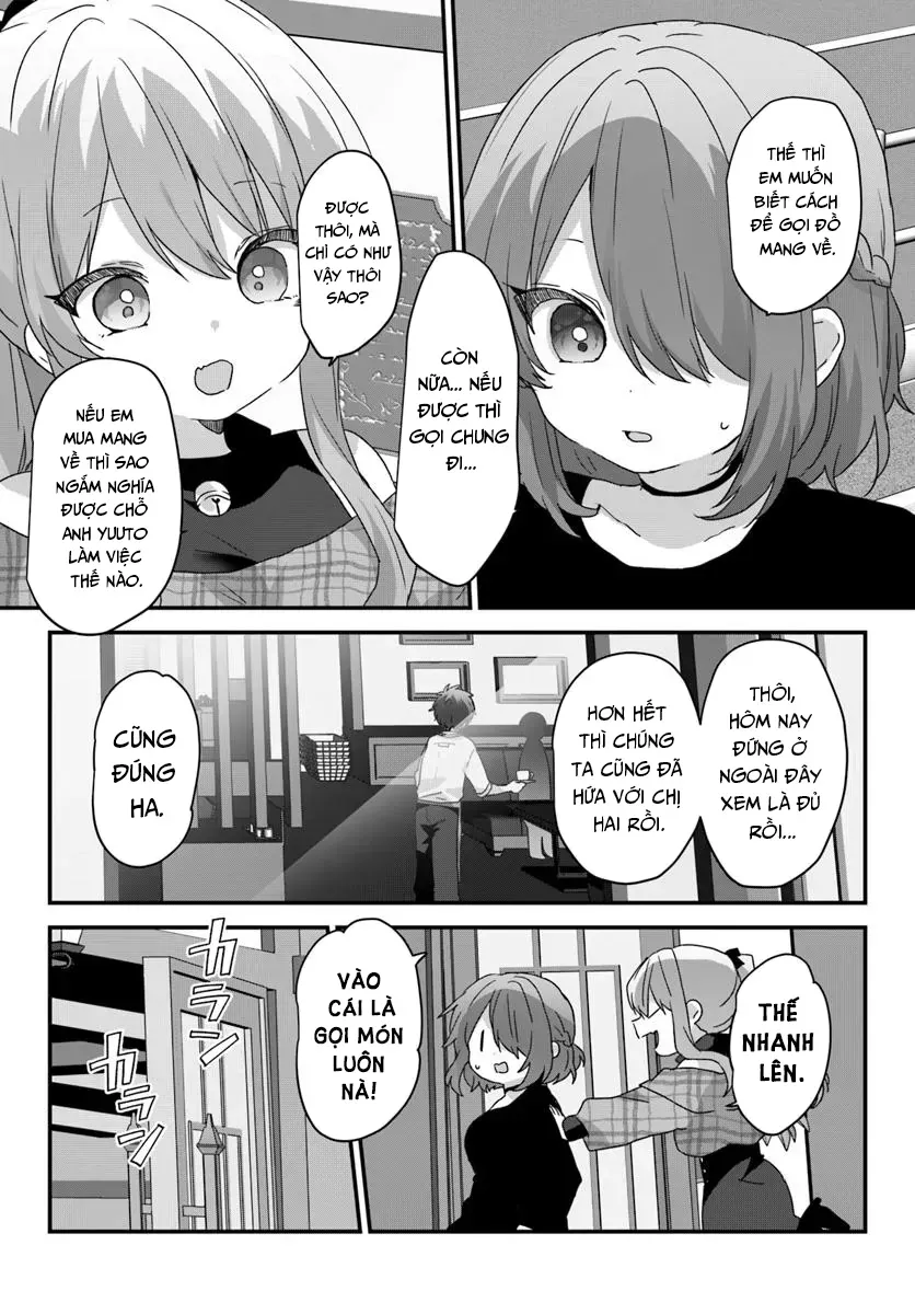 Daigaku Nyuugakuji Kara Uwasa Sareteita Bishoujo San Shimai, Ikiwakareteita Gimai Datta. Chapter 9 - 16