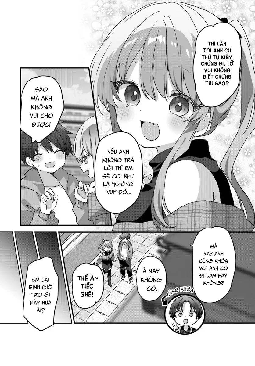 Daigaku Nyuugakuji Kara Uwasa Sareteita Bishoujo San Shimai, Ikiwakareteita Gimai Datta. Chapter 9 - 10