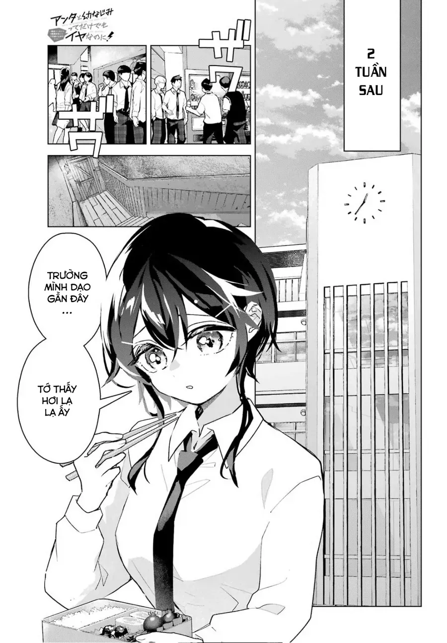 Anta To Osananajimi Tte Dake Demo Iya Nanoni!: Zekkou Kara Hajimaru S-Kyuu Bishoujo To No Gakuen Nariagari Seikatsu Chapter 12 - 13