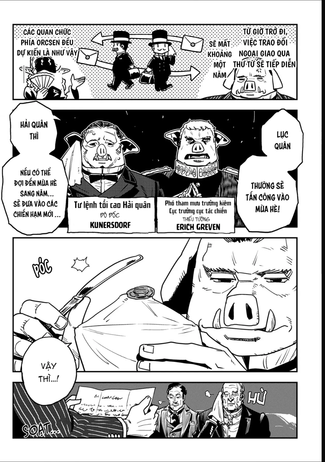 Orcsen Oukokushi ~Yaban Na Orc No Kuni Wa, Ikanishite Heiwa Na Elf No Kuni Wo Yakiharau Ni Itatta Ka~ Chapter 11 - 48
