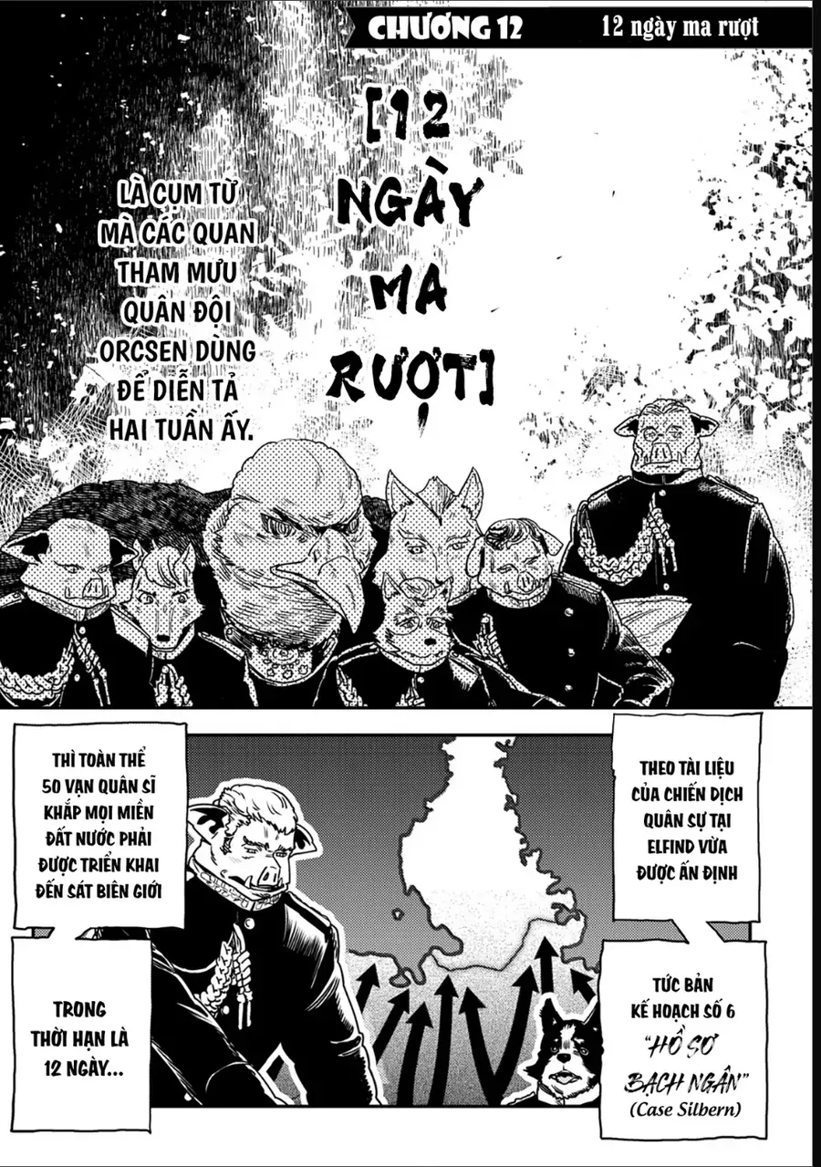 Orcsen Oukokushi ~Yaban Na Orc No Kuni Wa, Ikanishite Heiwa Na Elf No Kuni Wo Yakiharau Ni Itatta Ka~ Chapter 12 - 4