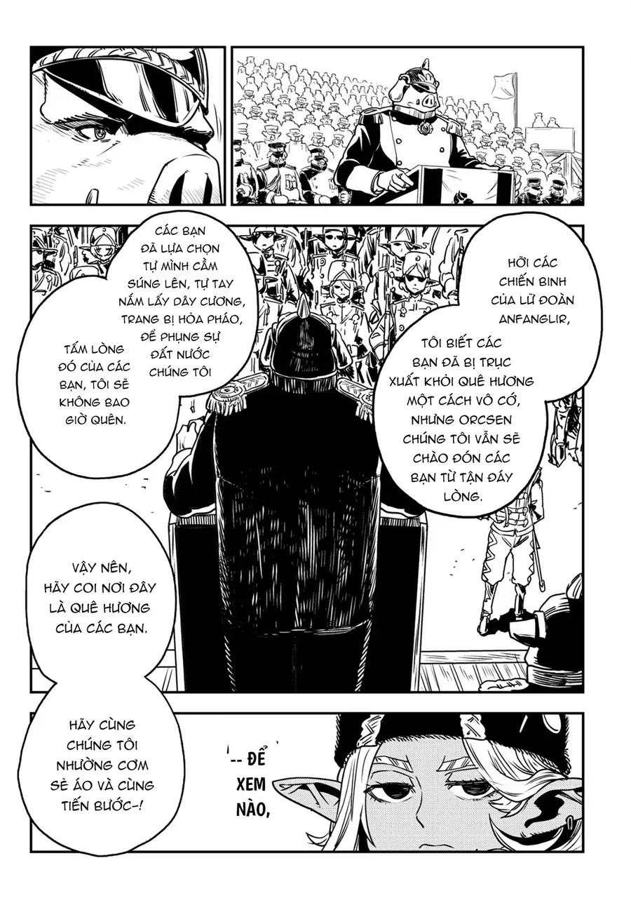 Orcsen Oukokushi ~Yaban Na Orc No Kuni Wa, Ikanishite Heiwa Na Elf No Kuni Wo Yakiharau Ni Itatta Ka~ Chapter 8 - 19