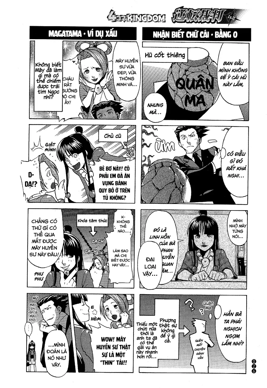 Ace Attorney 1&2 4Koma Kingdom Chapter 3 - 6