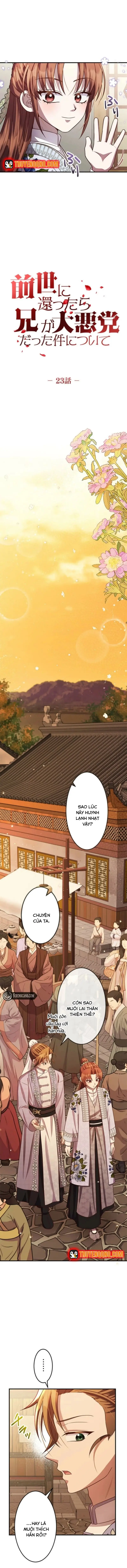 Trùng Sinh Về Kiếp Trước, Ta Phát Hiện Anh Trai Là Kẻ Đại Ác Nhân Chapter 23 - 6