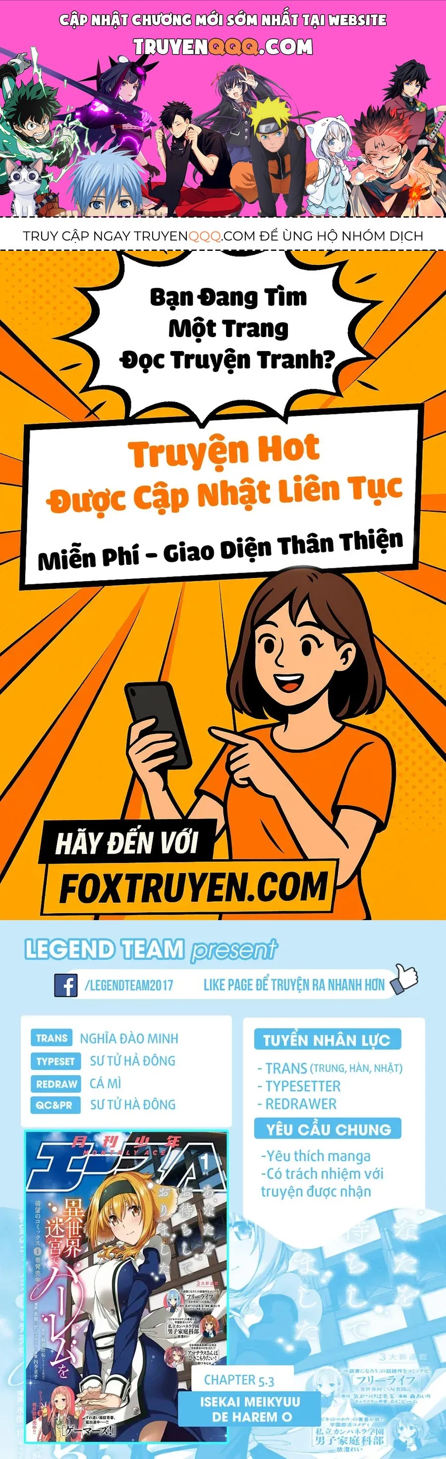 Isekai Meikyuu De Harem Wo Chapter 9 - 1