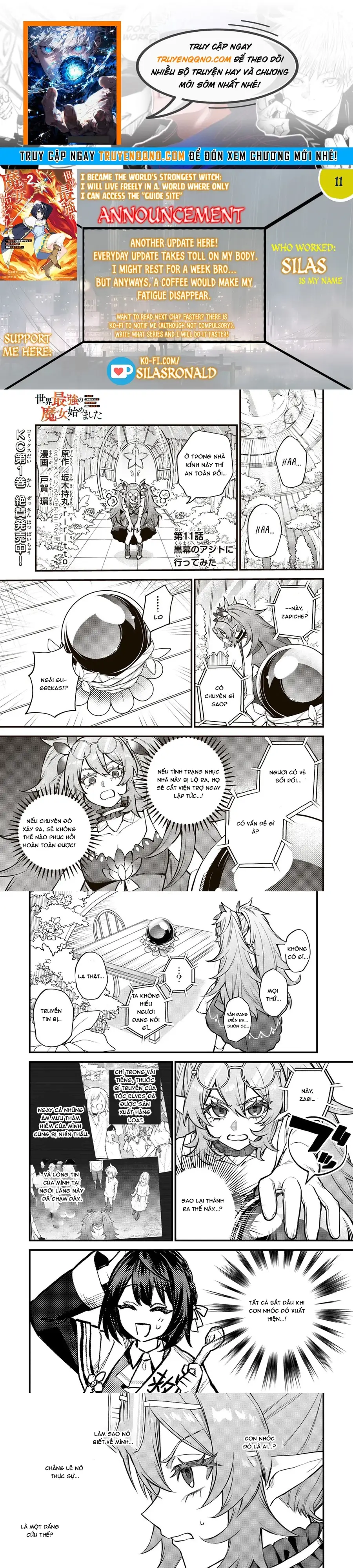 Sekai Saikyou No Majo, Hajimemashita - Watashidake Chapter 11 - 1