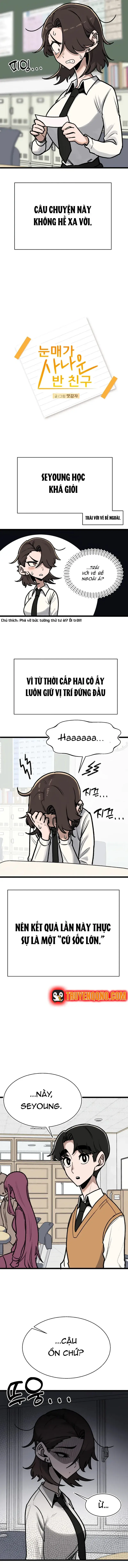 Bạn Cùng Lớp Có Ánh Mắt Dữ Dằn Chapter 14 - 4